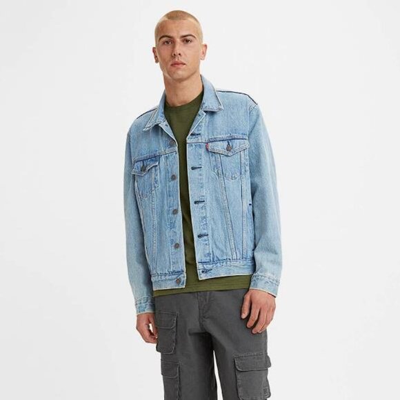 Levi's Other - LEVI'S Men's Trucker Jacket Size S In Light Stonewash - Light Wash